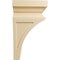 Ekena Millwork 6"W x 6 3/4"D x 12"H Large Nevio Wood Corbel, Maple CORW06X06X12NEMA - alternate 2